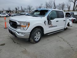 Salvage cars for sale from Copart Bridgeton, MO: 2022 Ford F150 Supercrew