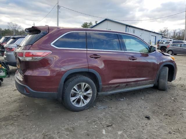 2014 Toyota Highlander LE