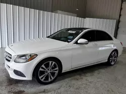 Salvage cars for sale from Copart Corpus Christi, TX: 2017 Mercedes-Benz C300