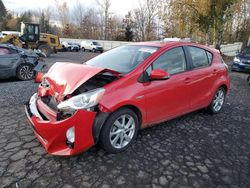 Toyota Prius salvage cars for sale: 2015 Toyota Prius C