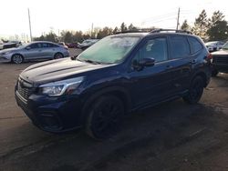 Salvage cars for sale at Denver, CO auction: 2019 Subaru Forester Sport