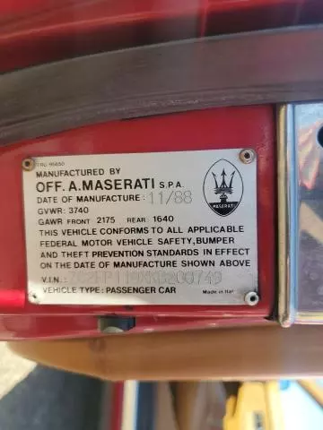 1989 Chrysler TC BY Maserati