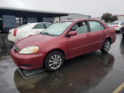 Salvage cars for sale at Hayward, CA auction: 2003 Toyota Corolla CE