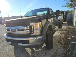 Salvage trucks for sale at Ellenwood, GA auction: 2019 Ford F550 Super Duty