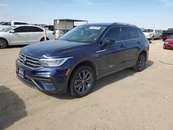 Salvage cars for sale at Amarillo, TX auction: 2022 Volkswagen Tiguan SE