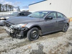 Salvage cars for sale at Spartanburg, SC auction: 2019 Nissan Altima SR