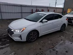 Salvage cars for sale at Appleton, WI auction: 2020 Hyundai Elantra SEL