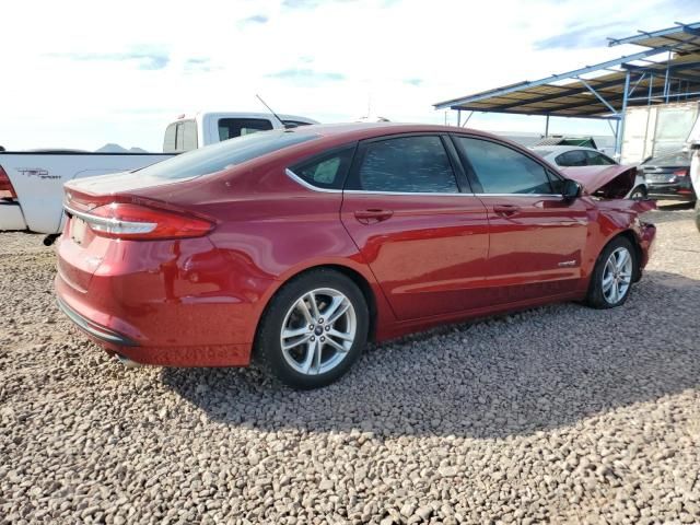 2018 Ford Fusion SE Hybrid