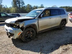 Salvage cars for sale at Greenwell Springs, LA auction: 2022 Jeep Grand Cherokee L Limited