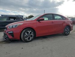 Carros salvage para piezas a la venta en subasta: 2019 KIA Forte FE