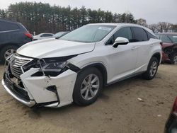 Salvage cars for sale at North Billerica, MA auction: 2017 Lexus RX 350 Base