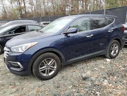 Salvage cars for sale at Waldorf, MD auction: 2017 Hyundai Santa FE Sport