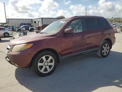 Hyundai salvage cars for sale: 2008 Hyundai Santa FE SE