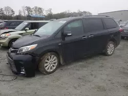 Toyota Vehiculos salvage en venta: 2018 Toyota Sienna XLE