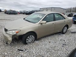 Toyota salvage cars for sale: 2003 Toyota Camry LE