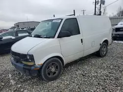 Chevrolet salvage cars for sale: 2003 Chevrolet Astro