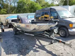 Crestliner salvage cars for sale: 2019 Crestliner Boat