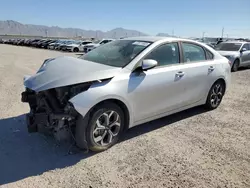 Salvage cars for sale from Copart Las Vegas, NV: 2019 KIA Forte FE