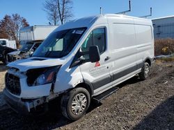 Salvage cars for sale from Copart Davison, MI: 2018 Ford Transit T-250