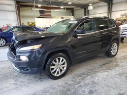 Salvage cars for sale at Greenwood, NE auction: 2015 Jeep Cherokee Limited