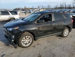 Salvage cars for sale from Copart Bridgeton, MO: 2021 Chevrolet Equinox LS