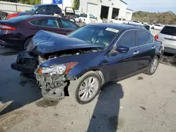 Salvage cars for sale at Savannah, GA auction: 2012 Honda Accord EXL