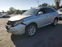 Salvage cars for sale at San Martin, CA auction: 2011 Lexus RX 350