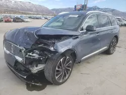 Salvage cars for sale at Farr West, UT auction: 2021 Lincoln Aviator Reserve