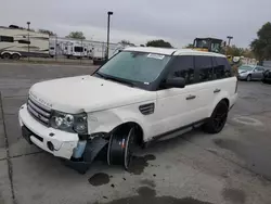 Land Rover Vehiculos salvage en venta: 2009 Land Rover Range Rover Sport Supercharged