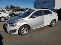 Chevrolet Sonic ltz salvage cars for sale: 2013 Chevrolet Sonic LTZ