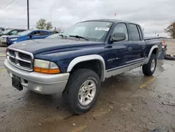 2002 Dodge Dakota Quad SLT en venta en Pekin, IL