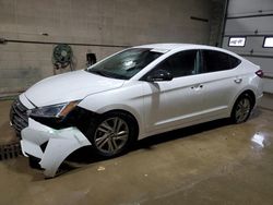 Salvage cars for sale at Blaine, MN auction: 2019 Hyundai Elantra SEL