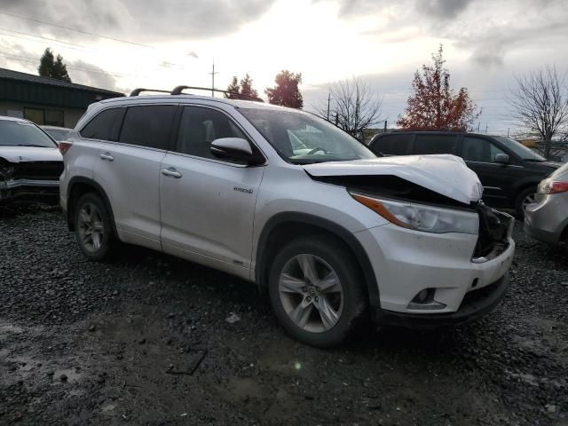 2016 Toyota Highlander Hybrid Limited