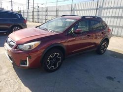 Salvage cars for sale at Sun Valley, CA auction: 2016 Subaru Crosstrek Limited