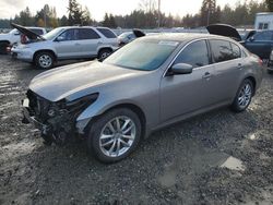 Infiniti Vehiculos salvage en venta: 2009 Infiniti G37