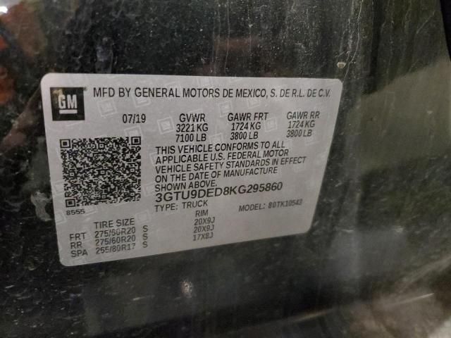 2019 GMC Sierra K1500 SLT