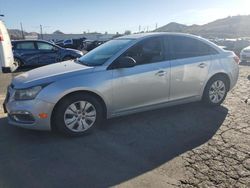 Chevrolet salvage cars for sale: 2015 Chevrolet Cruze LS