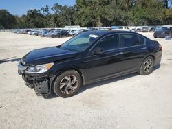 Salvage cars for sale from Copart Ocala, FL: 2016 Honda Accord LX