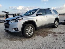 Chevrolet salvage cars for sale: 2021 Chevrolet Traverse LT