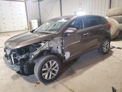 Salvage cars for sale at West Mifflin, PA auction: 2015 KIA Sportage LX