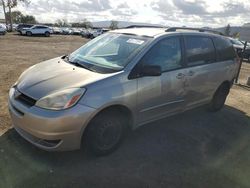 Toyota Sienna ce salvage cars for sale: 2005 Toyota Sienna CE