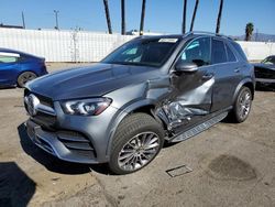 Mercedes-Benz salvage cars for sale: 2022 Mercedes-Benz GLE 450 4matic