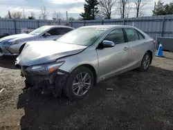 Salvage cars for sale at Bowmanville, ON auction: 2015 Toyota Camry LE