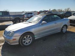 Salvage cars for sale at Kansas City, KS auction: 2004 Mercedes-Benz CLK 320