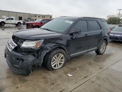 Ford salvage cars for sale: 2018 Ford Explorer XLT