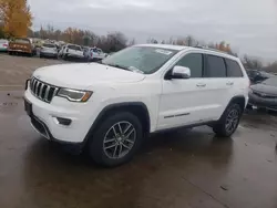 Jeep Grand Cherokee Limited salvage cars for sale: 2017 Jeep Grand Cherokee Limited