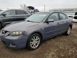 Salvage cars for sale at Chicago Heights, IL auction: 2007 Mazda 3 I