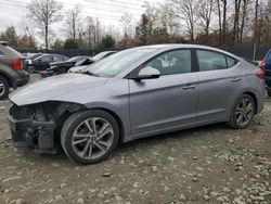 Hyundai Elantra Vehiculos salvage en venta: 2017 Hyundai Elantra SE