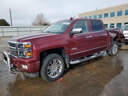 Salvage cars for sale at Littleton, CO auction: 2015 Chevrolet Silverado K1500 High Country