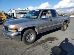 Salvage trucks for sale at San Martin, CA auction: 2002 GMC New Sierra K1500